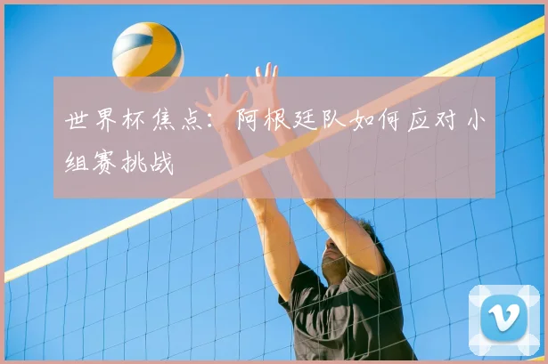 世界杯焦点:阿根廷队如何应对小组赛挑战