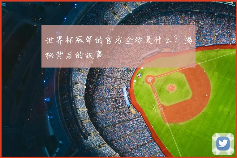 世界杯冠军的官方全称是什么?揭秘背后的故事